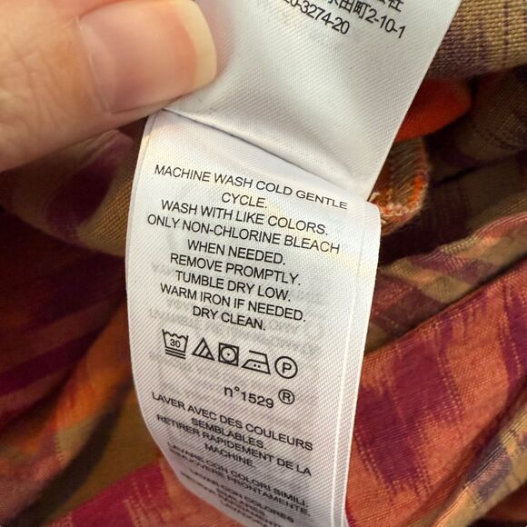 Lauren Ralph Lauren Wrap Skirt Women's 22W PLUS Geo Ikat Cotton Knee-Length NWT - Picture 16 of 16